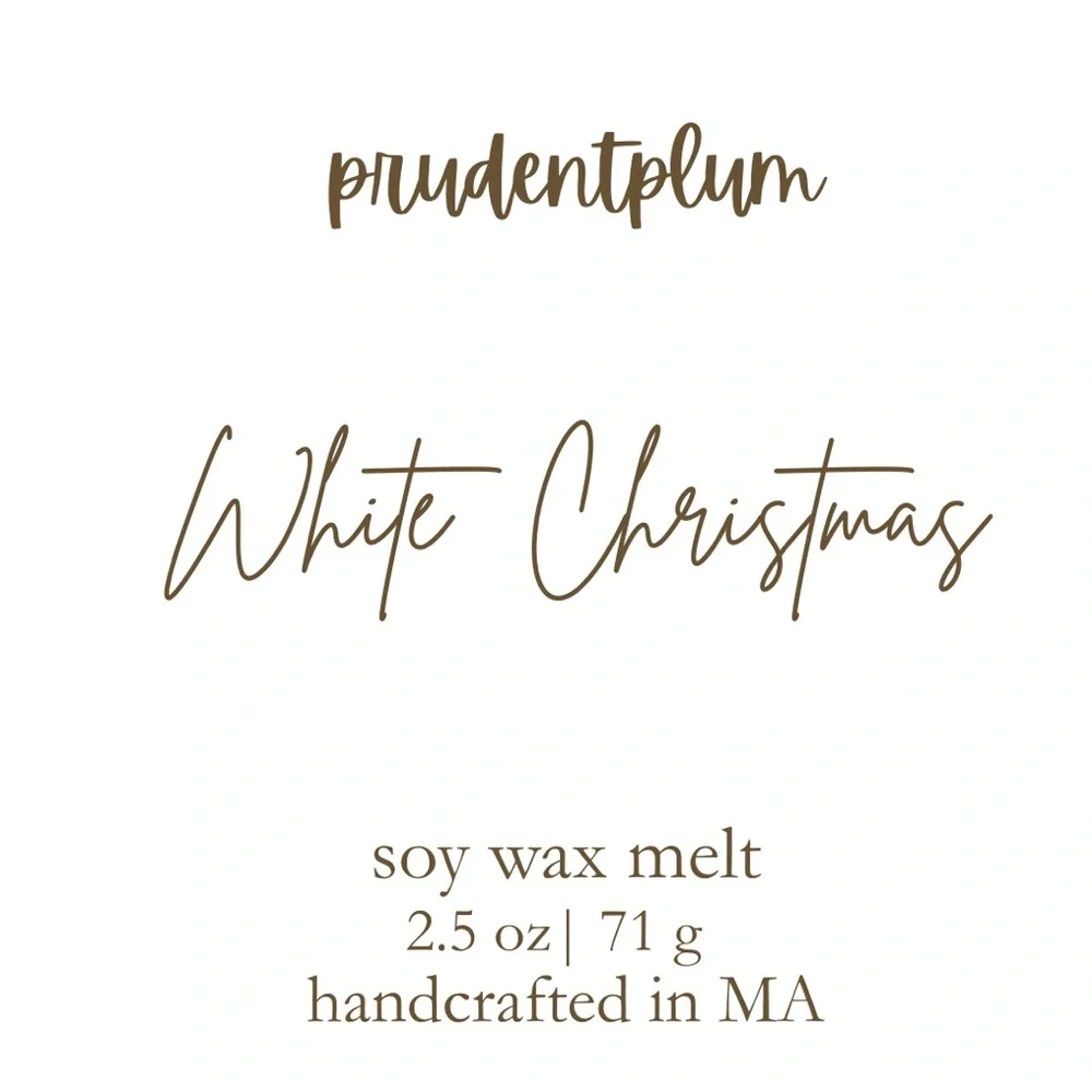 Handmade white christmas